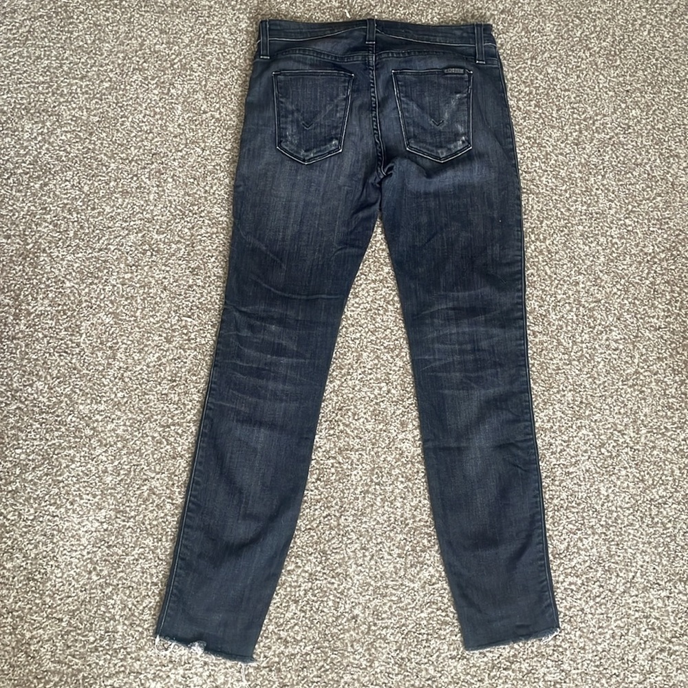 Hudson Luna Midrise Crop S.S. Raw Hem Jeans - Picture 3 of 8